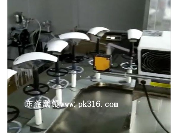 鼠標(biāo)外殼噴漆流水線