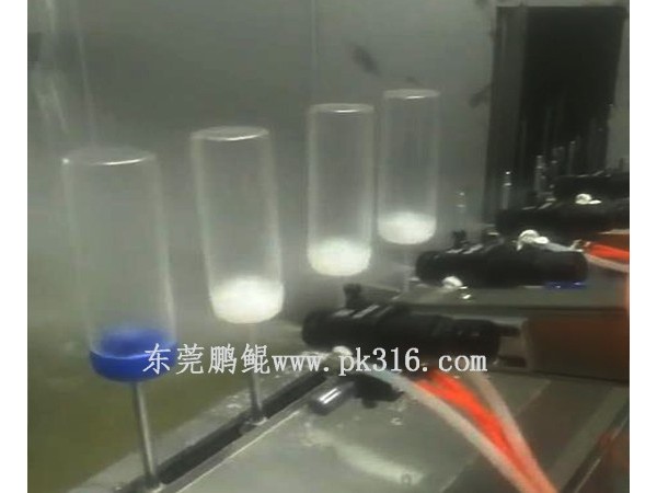 山東日照玻璃瓶噴涂硅膠設(shè)備，噴烤一體機(jī)！