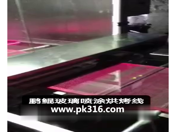 自動噴烤生產(chǎn)線