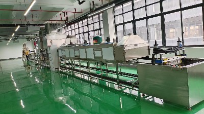 橡膠管塑料套管手感油全自動(dòng)噴涂流水線(xiàn)