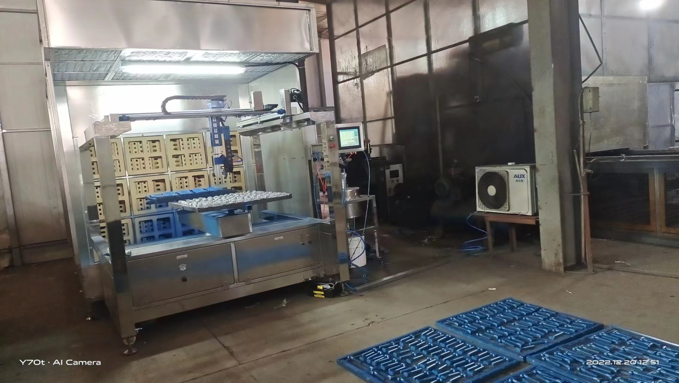 螺栓六軸兩工位單盤在線聯(lián)動往復機