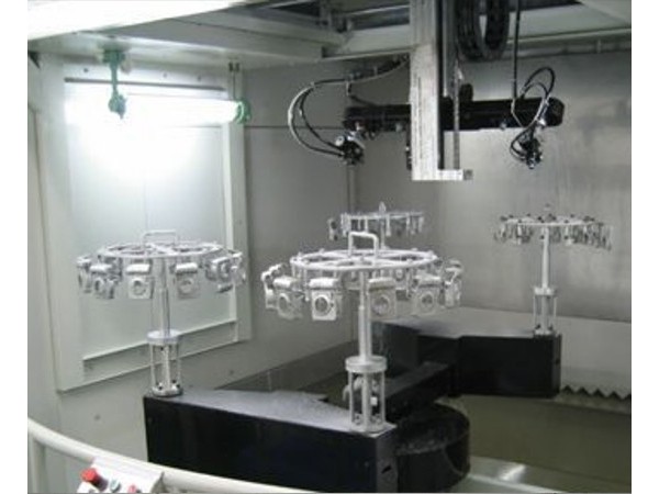 相機(jī)外殼自動噴油解決方案