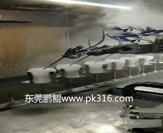 玻璃燈罩內(nèi)壁噴漆機.