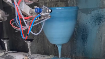 花盆溫噴溫工藝噴涂設(shè)備