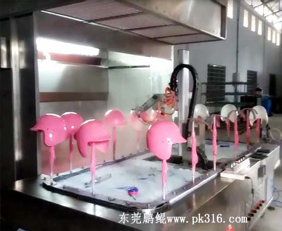 電動車頭盔自動噴漆機(jī)