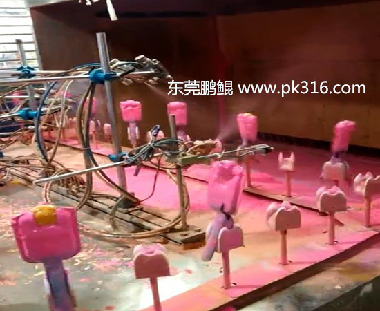 玩具自動(dòng)噴涂線.