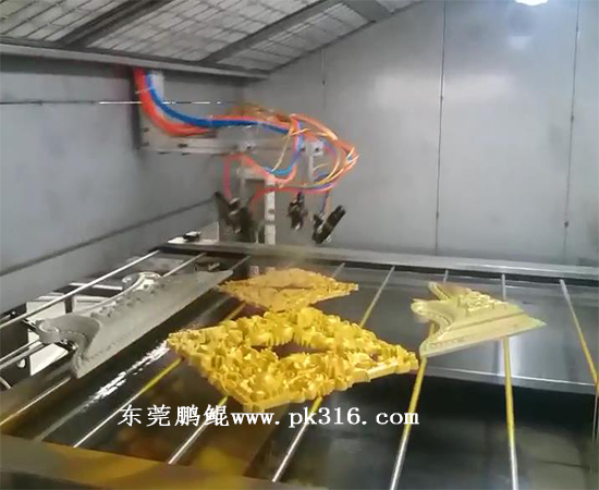 平面在線自動往復(fù)噴漆機