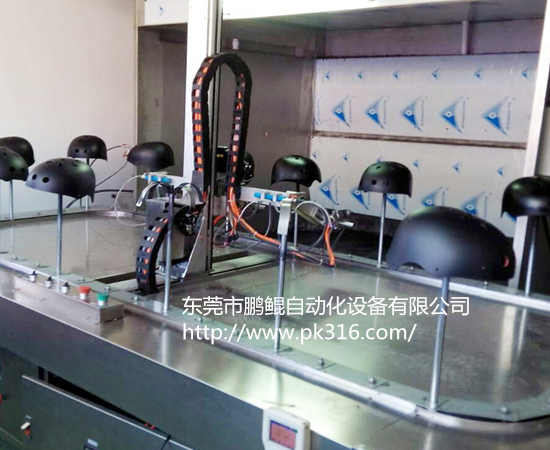 頭盔自動噴涂機
