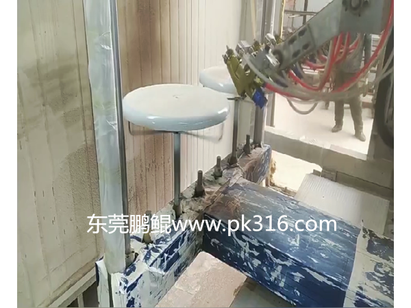 木制圓板自動噴漆機