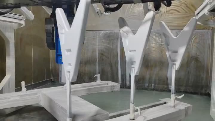 吉它智能化噴涂機器人設備