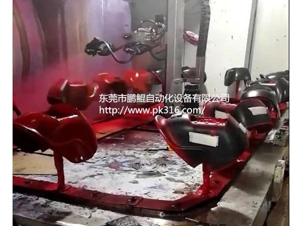 電焊面罩自動噴漆機